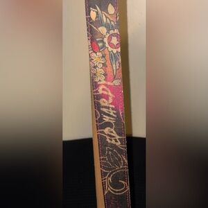 Ed Hardy Pink and Black Floral Design